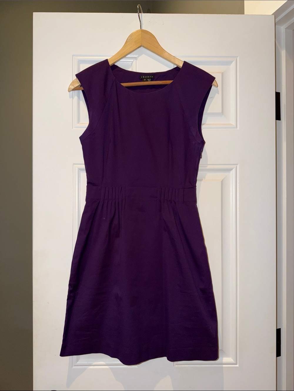 Theory size 0 purple dress